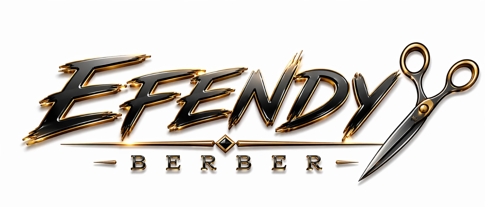 Efendy berber  logosu