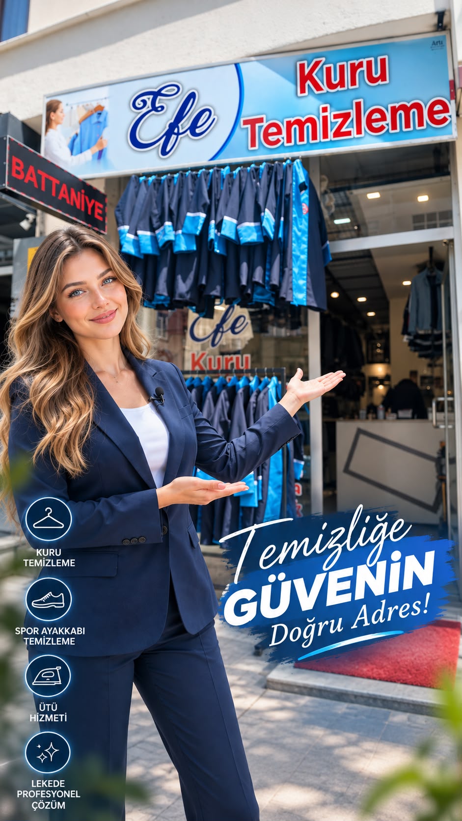 Efe Kuru temizleme Niğde  logosu